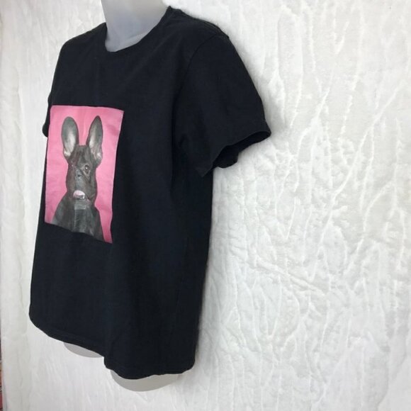 Frenchie Black  T-Shirt Size M - Picture 4 of 6